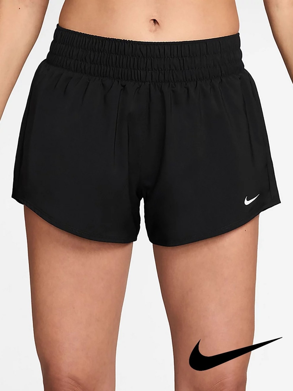 NWT Nike One Dri-FIT Mid-Rise Shorts 3in- MEDIUM PURPLE